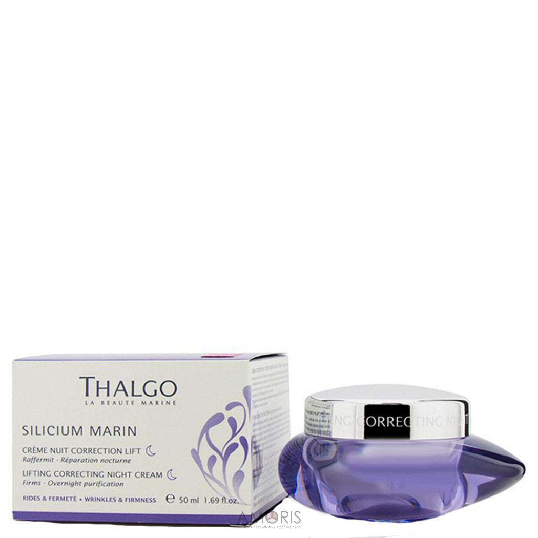 Ночной крем с кремнием с эффектом лифтинга